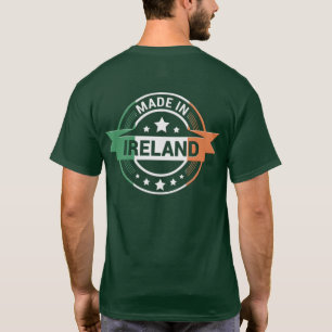 Irish Flagga Made in Ireland St. Patrick T-Sh T Shirt