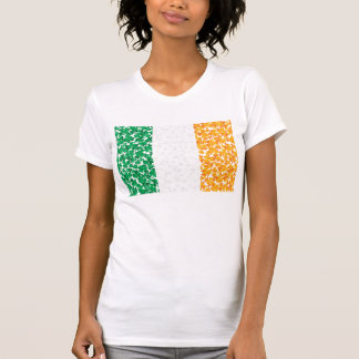Irish Flagga Made up of Shamrocks Tröja