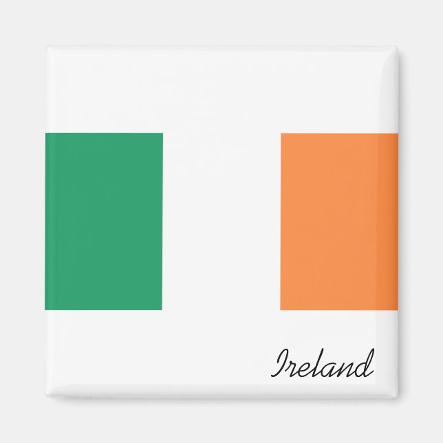 Irish Flagga Magnet (Framsidan)