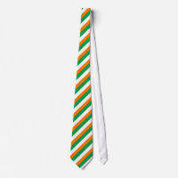Irish flagga mönster Tie