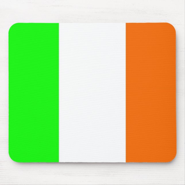 Irish Flagga mousepad Musmatta (Framsidan)