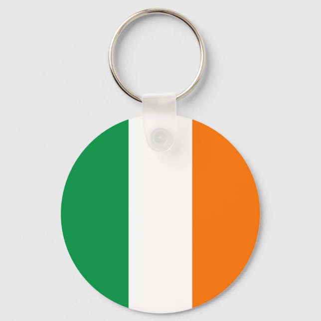 Irish Flagga Nyckelring (Framsida)