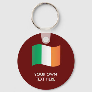 Irish Flagga Nyckelring