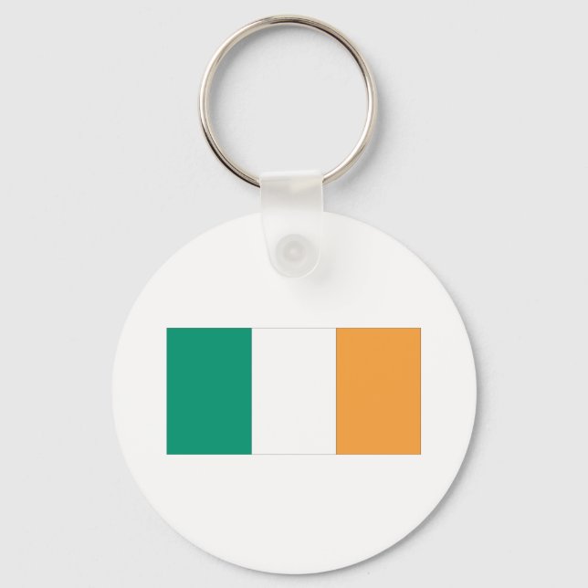 Irish Flagga Nyckelring (Framsida)