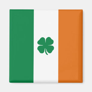 Irish Flagga Patriotic Ireland Flagga St patrick's Magnet