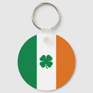 Irish Flagga Patriotic Ireland Flagga St patrick's Nyckelring