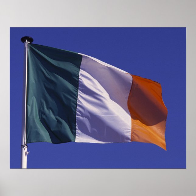 Irish flagga poster (Framsidan)