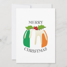 IRISH FLAGGA | Pudding av festplommon | Jul Julkort