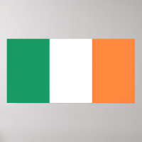 Irish Flagga (Republiken Irland) (ROI) (Eire)