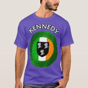 Irish Flagga Shamrock Celtic Knot Kennedy T Shirt