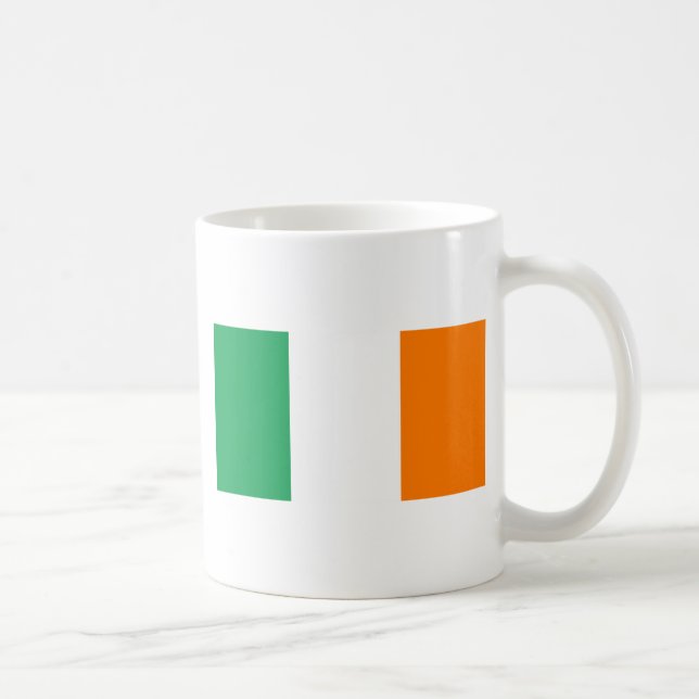 Irish Flagga/St patrick's day Kaffemugg (Höger)