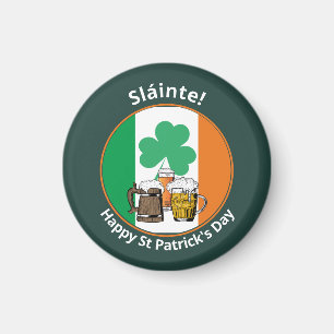 Irish Flagga St patricks day Magnet