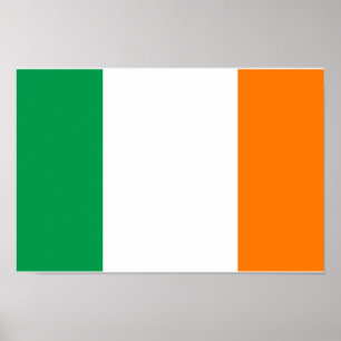 Irish Flagga/St patrick's day Poster
