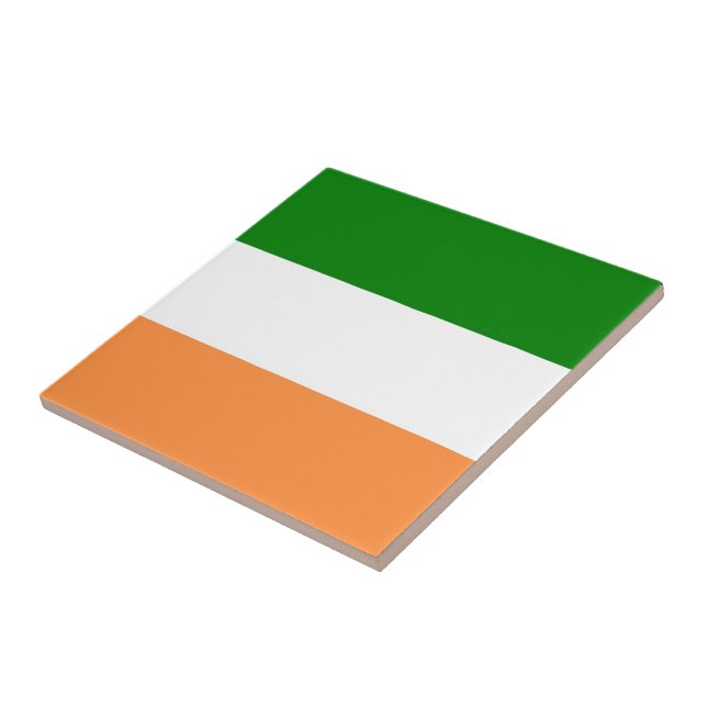 Irish Flagga Tile Kakelplatta (Sidan)