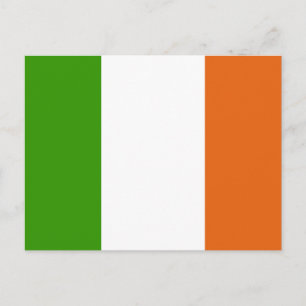 Irish Flagga Vykort