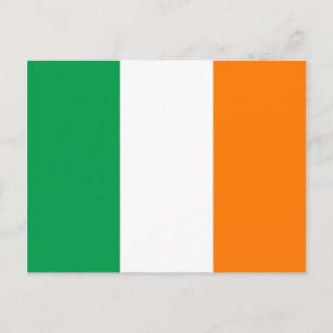 Irish Flagga Vykort