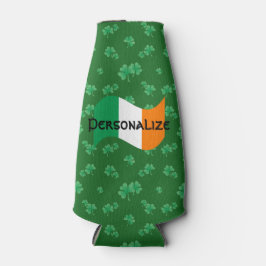 Irish Flagga with Shamrocks