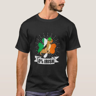 Irish Flagga's Day Shamrock German T Shirt