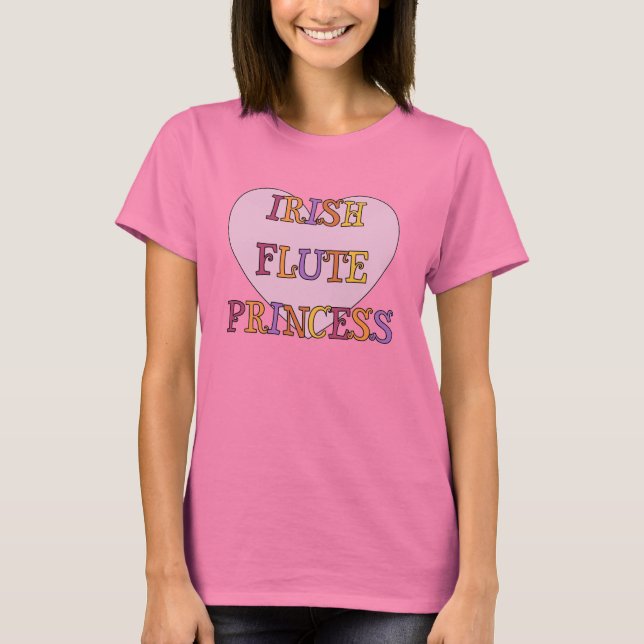 Irish Flute Princess T-shirt (Framsida)