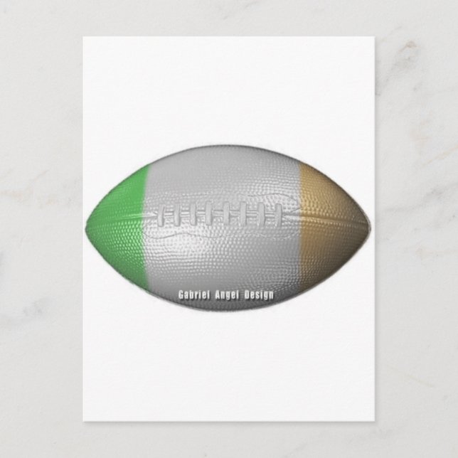 Irish Football Vykort (Framsida)