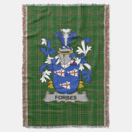 Irish Forbes Jackar Arm Family Crest Ireland Filt