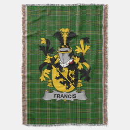 Irish Francis Jackar Arm Family Crest Ireland Filt