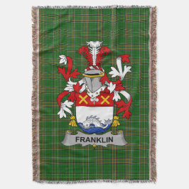 Irish Franklin Jackar Arm Family Crest Ireland Filt