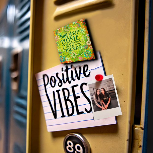 Irish Friends Quote St. Paddy's Day Grönt Magnet (Skapare uppladdad)
