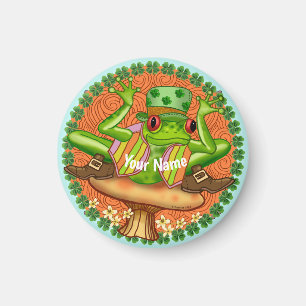 Irish Frog Magnet