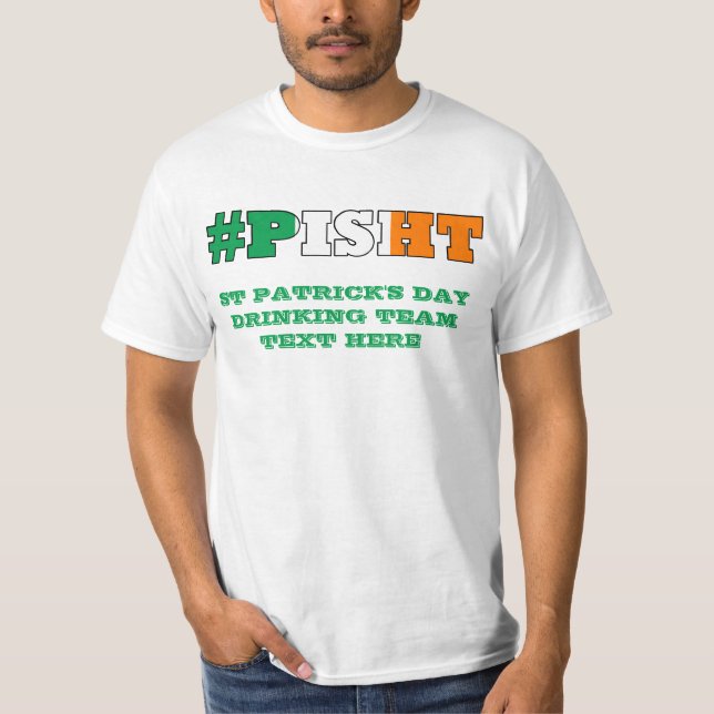 Irish full St patricks day T-shirt (Framsida)