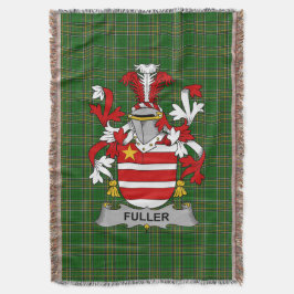 Irish Fuller Jackar om Arm Family Crest Ireland Filt