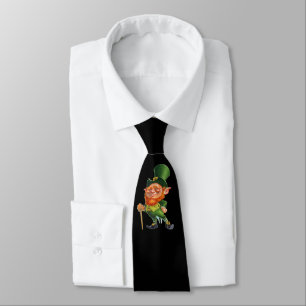 IRISH FUNNY LEPRECHAUN tie Slips