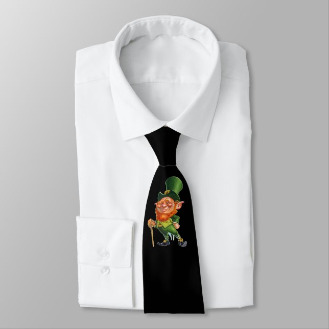 IRISH FUNNY LEPRECHAUN tie Slips (Bunden)