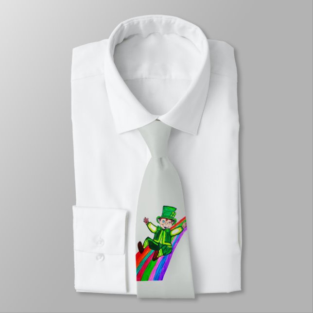 IRISH FUNNY LEPRECHAUN tie Slips (Bunden)