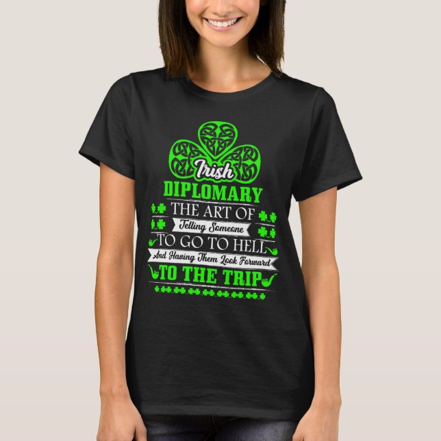 Irish Funny T shirt (Framsida)
