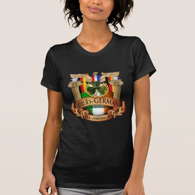 Irish German All-American T-shirt (Framsida)
