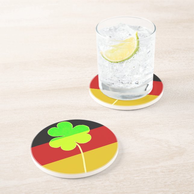 Irish German Flagga Shamrock Klöver St. Patrick Ro Underlägg (Sidan)