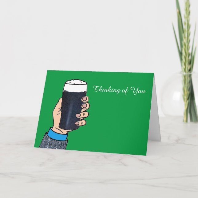 Irish Get-well Card Tack Kort (Framsida)