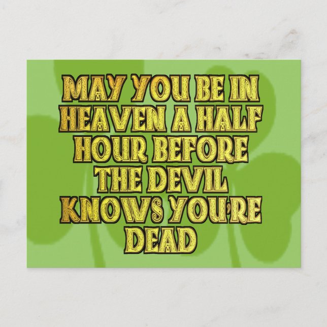 Irish Gifts Vykort (Framsida)