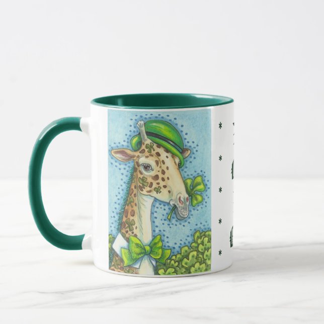 IRISH GIRAFFE ST. PATRICK'S DAY MUGG Combo (Vänster)