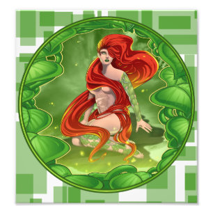 Irish Girl Fototryck