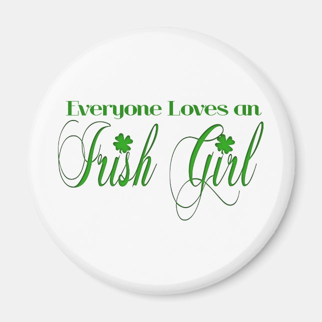 Irish Girl Magnet (Framsidan)