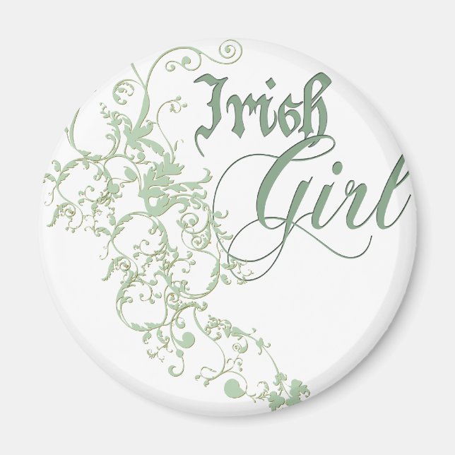 Irish Girl Magnet (Framsidan)