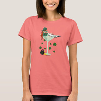 Irish Girl Martini T Shirt