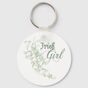 Irish Girl Nyckelring