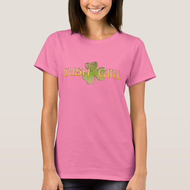 Irish Girl t shirt (Framsida)