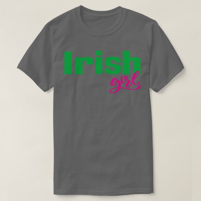 Irish Girl T Shirt (Design framsida)