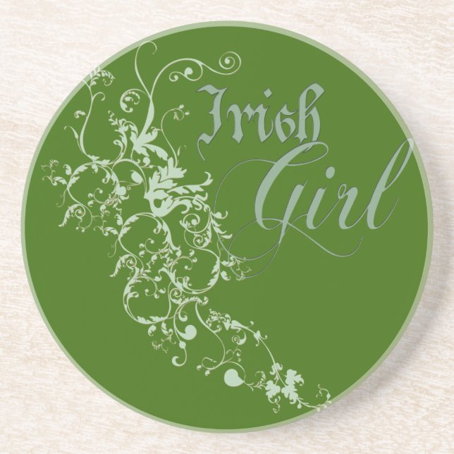 Irish Girl Underlägg Sandsten (Framsidan)