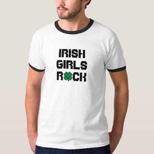 IRISH GIRLS STEN - LÅNGÄRMAD T-SHIRT (Framsida)