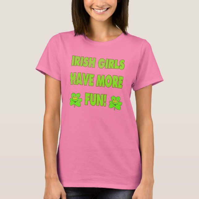 Irish Girls T-Shirt (Framsida)